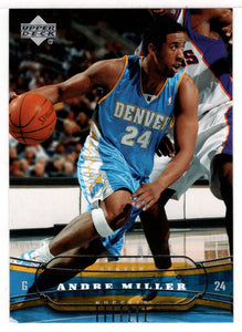 Andre Miller - Denver Nuggets (NBA Basketball Card) 2004-05 Upper Deck # 41 Mint