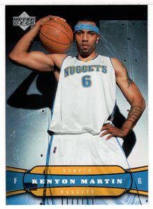 Kenyon Martin - Denver Nuggets (NBA Basketball Card) 2004-05 Upper Deck # 45 Mint