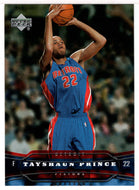 Tayshaun Prince - Detroit Pistons (NBA Basketball Card) 2004-05 Upper Deck # 49 Mint