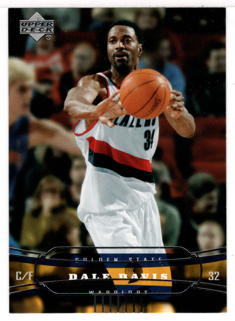 Dale Davis - Golden State Warriors (NBA Basketball Card) 2004-05 Upper Deck # 54 Mint