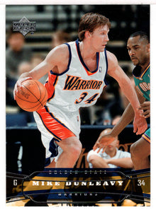 Mike Dunleavy - Golden State Warriors (NBA Basketball Card) 2004-05 Upper Deck # 57 Mint