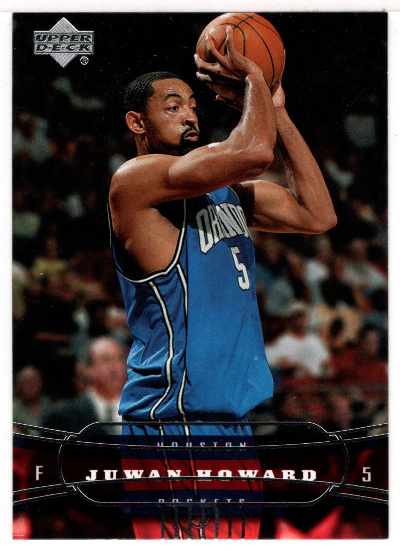 Juwan Howard - Houston Rockets (NBA Basketball Card) 2004-05 Upper Deck # 64 Mint