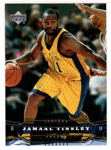 Jamaal Tinsley - Indiana Pacers (NBA Basketball Card) 2004-05 Upper Deck # 70 Mint