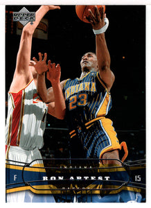 Ron Artest - Indiana Pacers (NBA Basketball Card) 2004-05 Upper Deck # 71 Mint