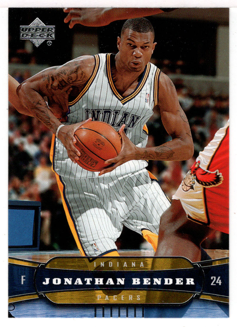 Jonathan Bender - Indiana Pacers (NBA Basketball Card) 2004-05 Upper Deck # 73 Mint