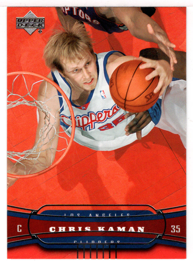 Chris Kaman - Los Angeles Clippers (NBA Basketball Card) 2004-05 Upper Deck # 75 Mint