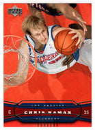 Chris Kaman - Los Angeles Clippers (NBA Basketball Card) 2004-05 Upper Deck # 75 Mint