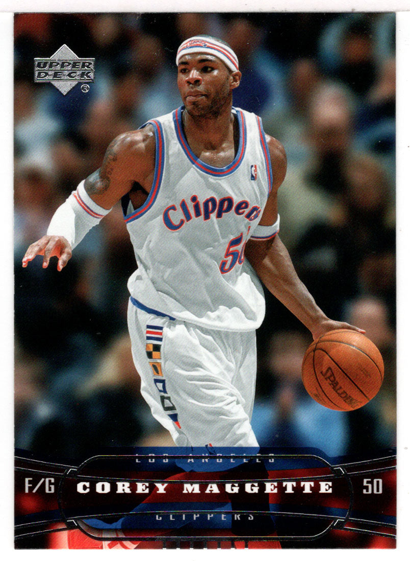 Corey Maggette - Los Angeles Clippers (NBA Basketball Card) 2004-05 Upper Deck # 78 Mint