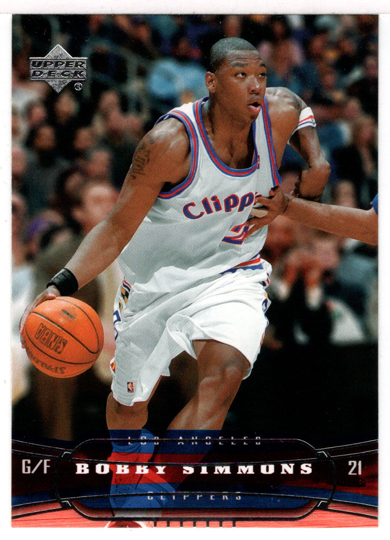 Bobby Simmons - Los Angeles Clippers (NBA Basketball Card) 2004-05 Upper Deck # 79 Mint