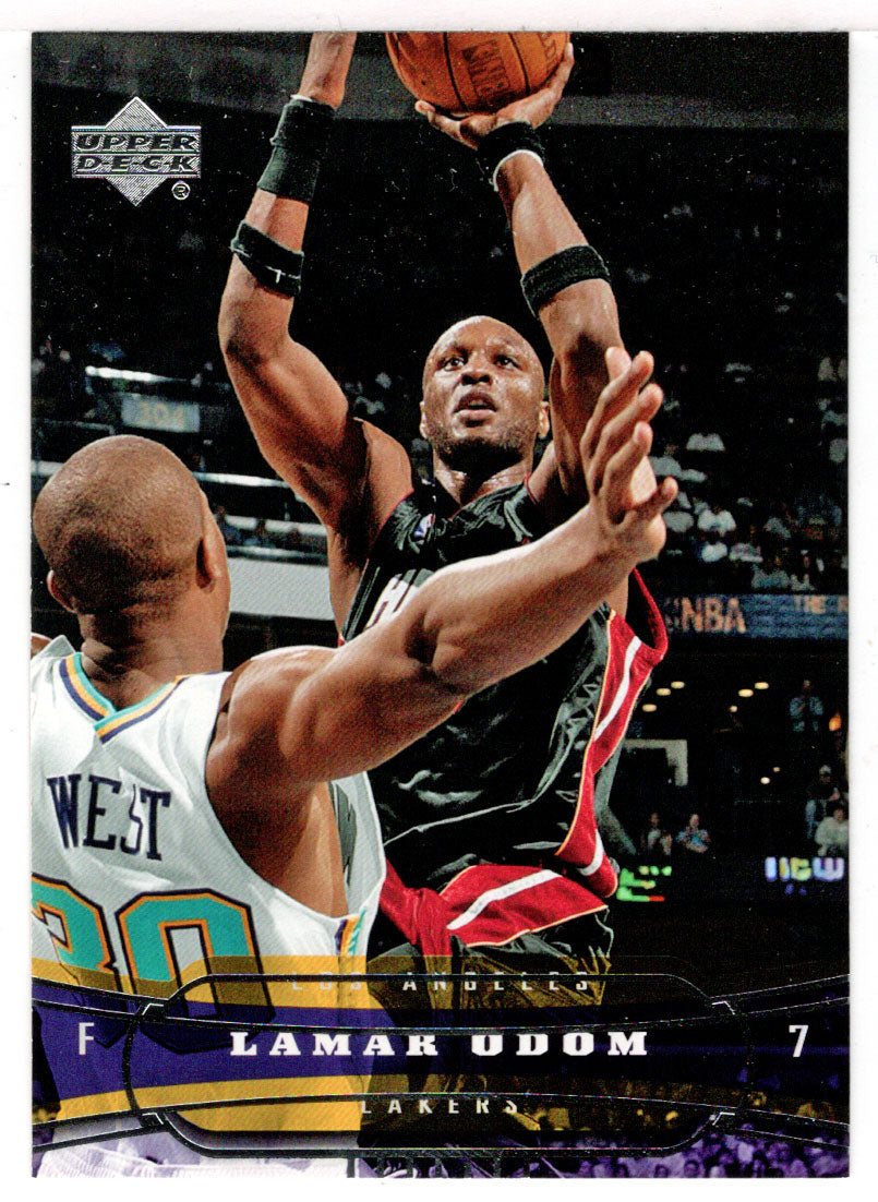 Lamar Odom - Los Angeles Lakers (NBA Basketball Card) 2004-05 Upper Deck # 81 Mint