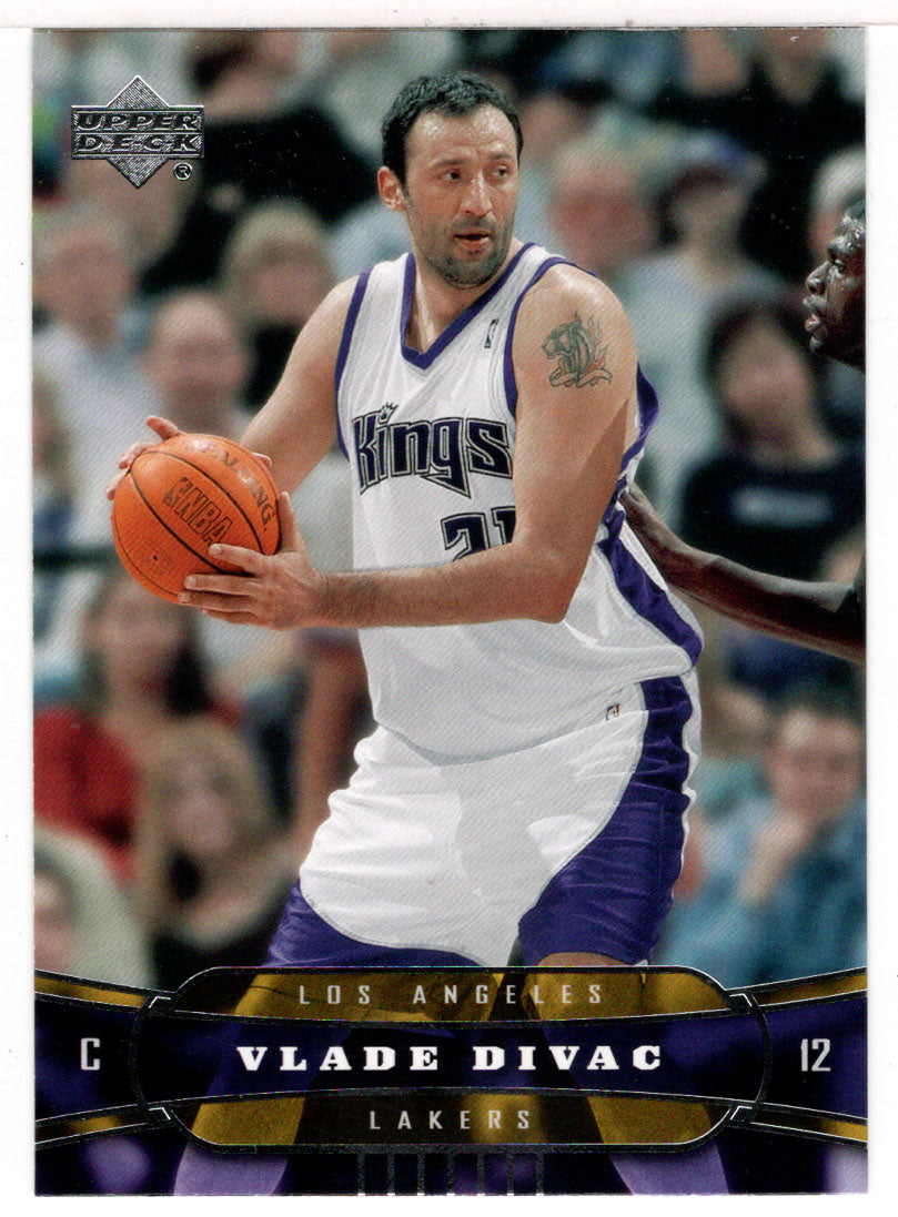 Vlade Divac - Los Angeles Lakers (NBA Basketball Card) 2004-05 Upper Deck # 87 Mint