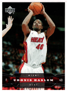 Udonis Haslem - Miami Heat (NBA Basketball Card) 2004-05 Upper Deck # 101 Mint