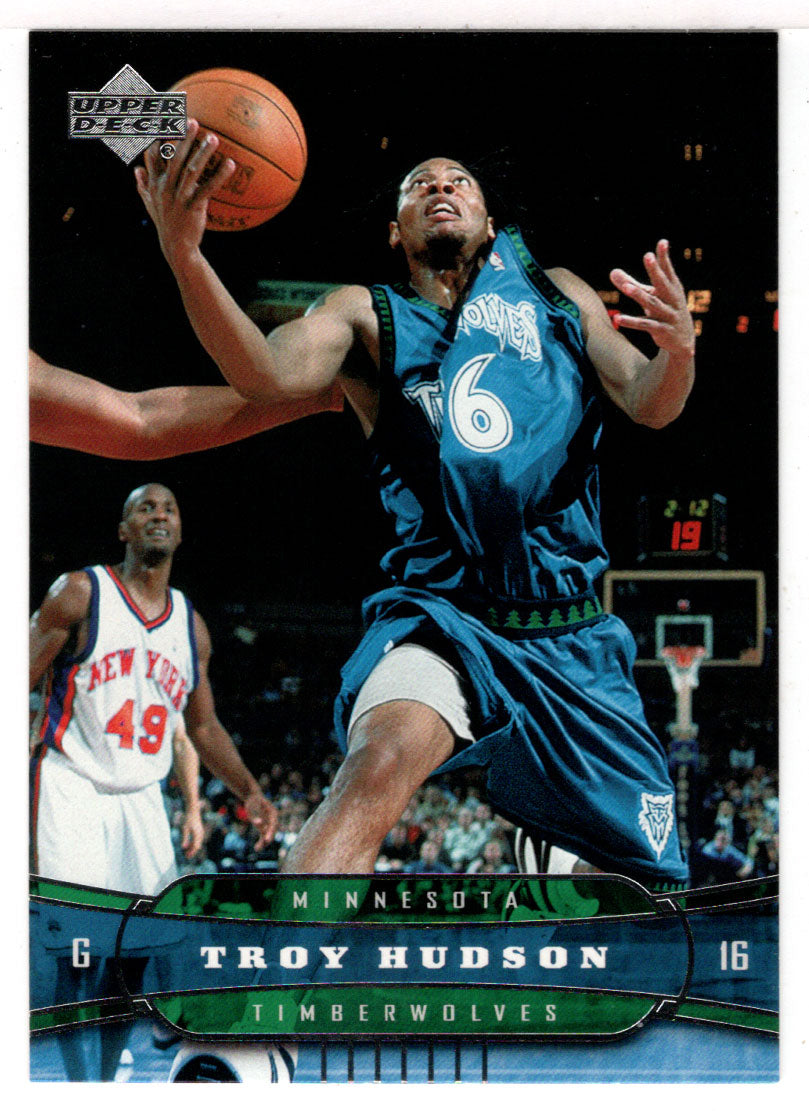 Troy Hudson - Minnesota Timberwolves (NBA Basketball Card) 2004-05 Upper Deck # 112 Mint