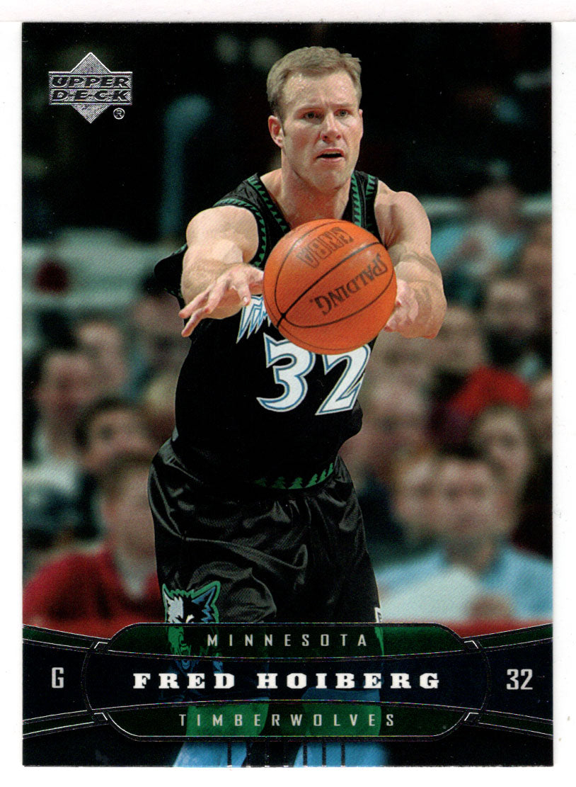 Fred Hoiberg - Minnesota Timberwolves (NBA Basketball Card) 2004-05 Upper Deck # 114 Mint