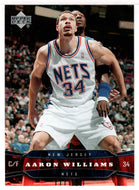 Aaron Williams - New Jersey Nets (NBA Basketball Card) 2004-05 Upper Deck # 121 Mint