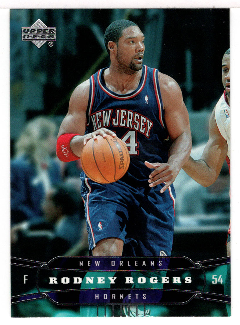 Rodney Rogers - New Orleans Hornets (NBA Basketball Card) 2004-05 Upper Deck # 128 Mint