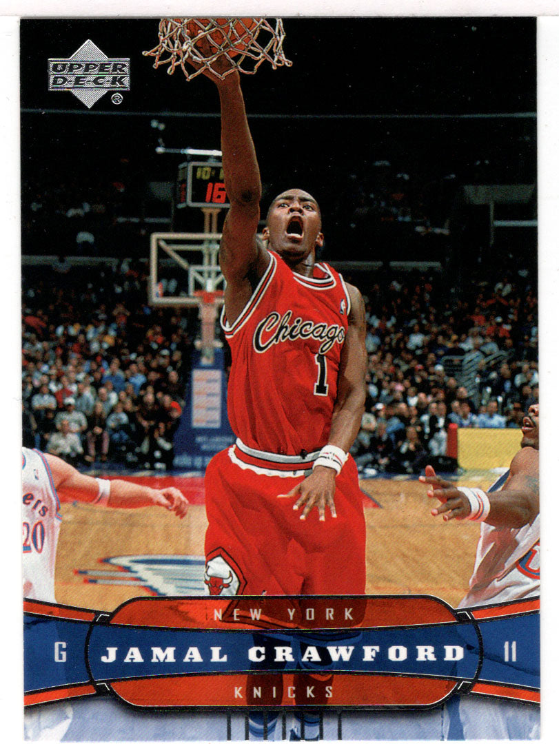 Jamal Crawford - New York Knicks (NBA Basketball Card) 2004-05 Upper Deck # 131 Mint