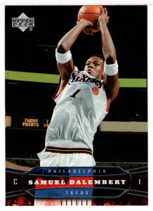 Samuel Dalembert - Philadelphia 76ers (NBA Basketball Card) 2004-05 Upper Deck # 143 Mint