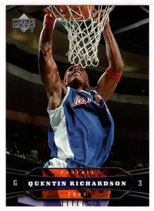 Quentin Richardson - Phoenix Suns (NBA Basketball Card) 2004-05 Upper Deck # 153 Mint