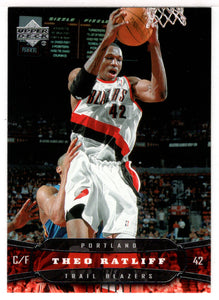 Theo Ratliff - Portland Trail Blazers (NBA Basketball Card) 2004-05 Upper Deck # 157 Mint