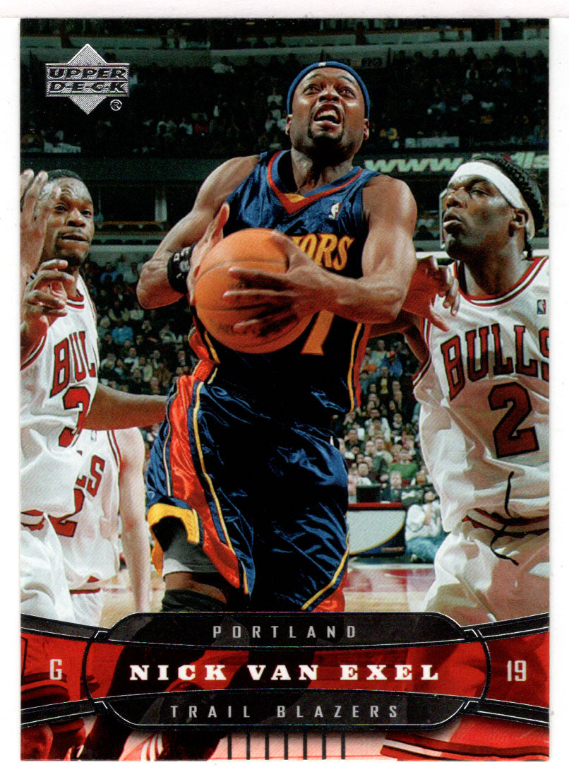 Nick Van Exel - Portland Trail Blazers (NBA Basketball Card) 2004-05 Upper Deck # 161 Mint