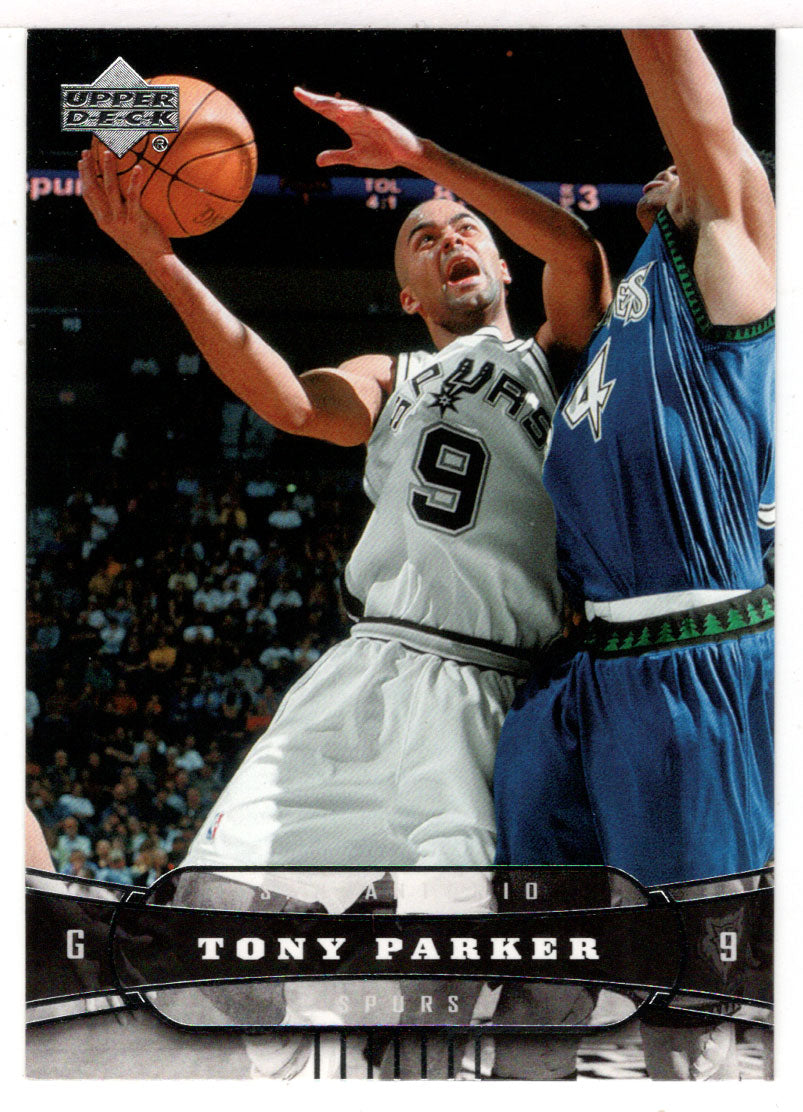 Tony Parker - San Antonio Spurs (NBA Basketball Card) 2004-05 Upper Deck # 172 Mint