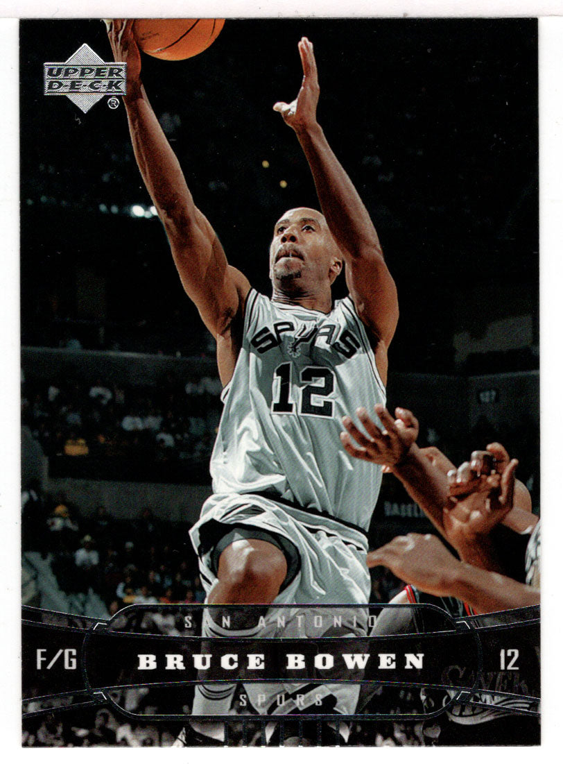 Bruce Bowen - San Antonio Spurs (NBA Basketball Card) 2004-05 Upper Deck # 176 Mint