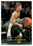 Luke Ridnour - Seattle SuperSonics (NBA Basketball Card) 2004-05 Upper Deck # 182 Mint