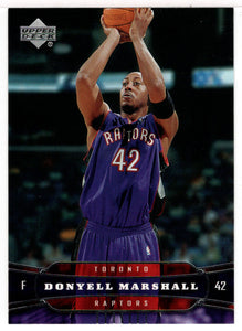 Donyell Marshall - Toronto Raptors (NBA Basketball Card) 2004-05 Upper Deck # 184 Mint