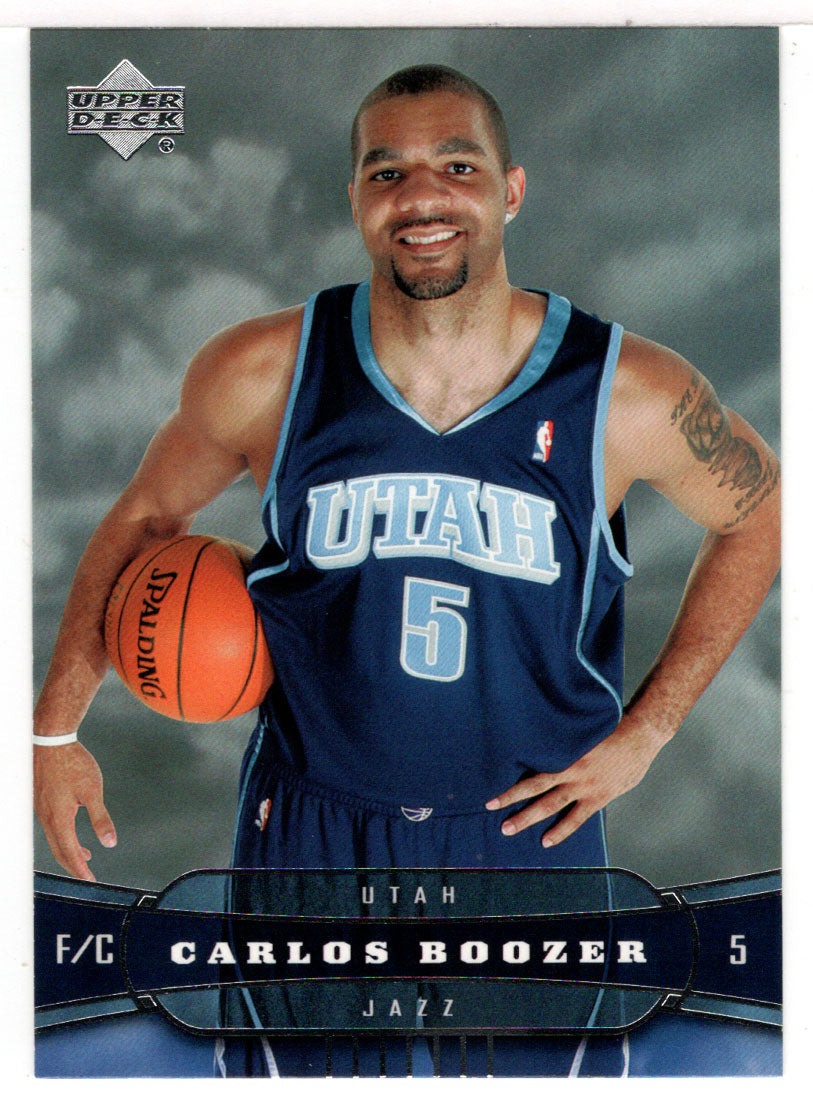 Carlos Boozer - Utah Jazz (NBA Basketball Card) 2004-05 Upper Deck # 192 Mint