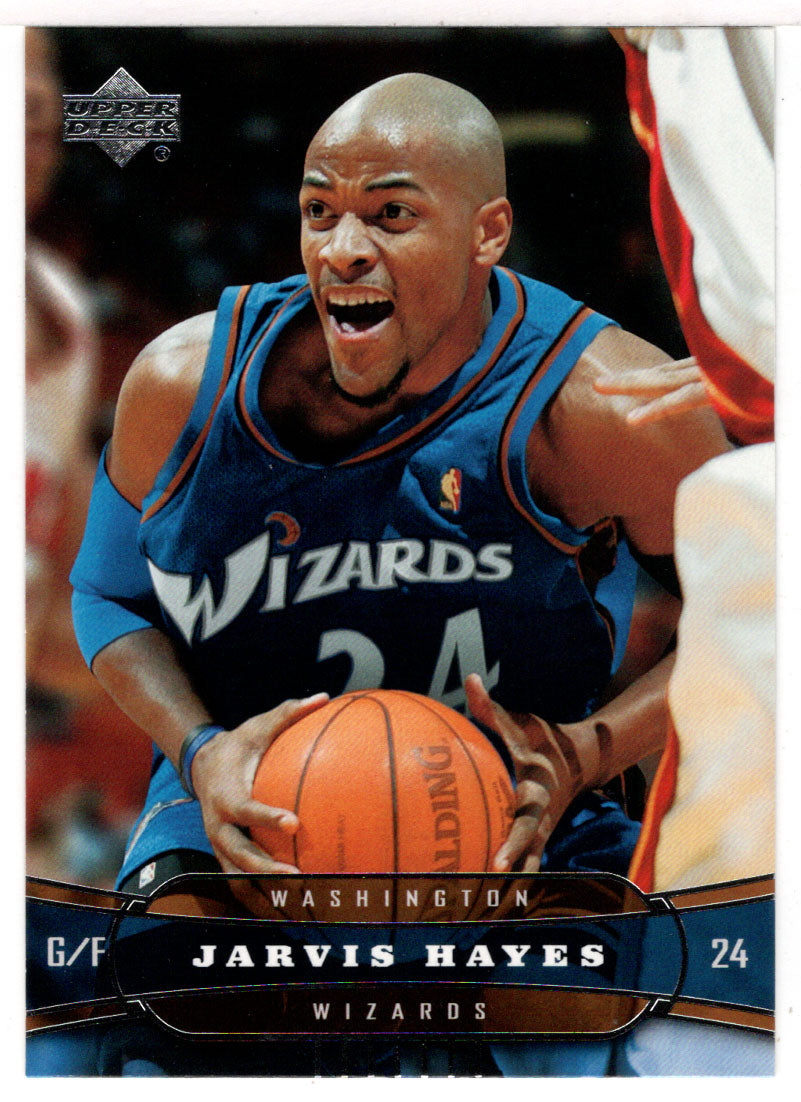 Jarvis Hayes - Washington Wizards (NBA Basketball Card) 2004-05 Upper Deck # 199 Mint