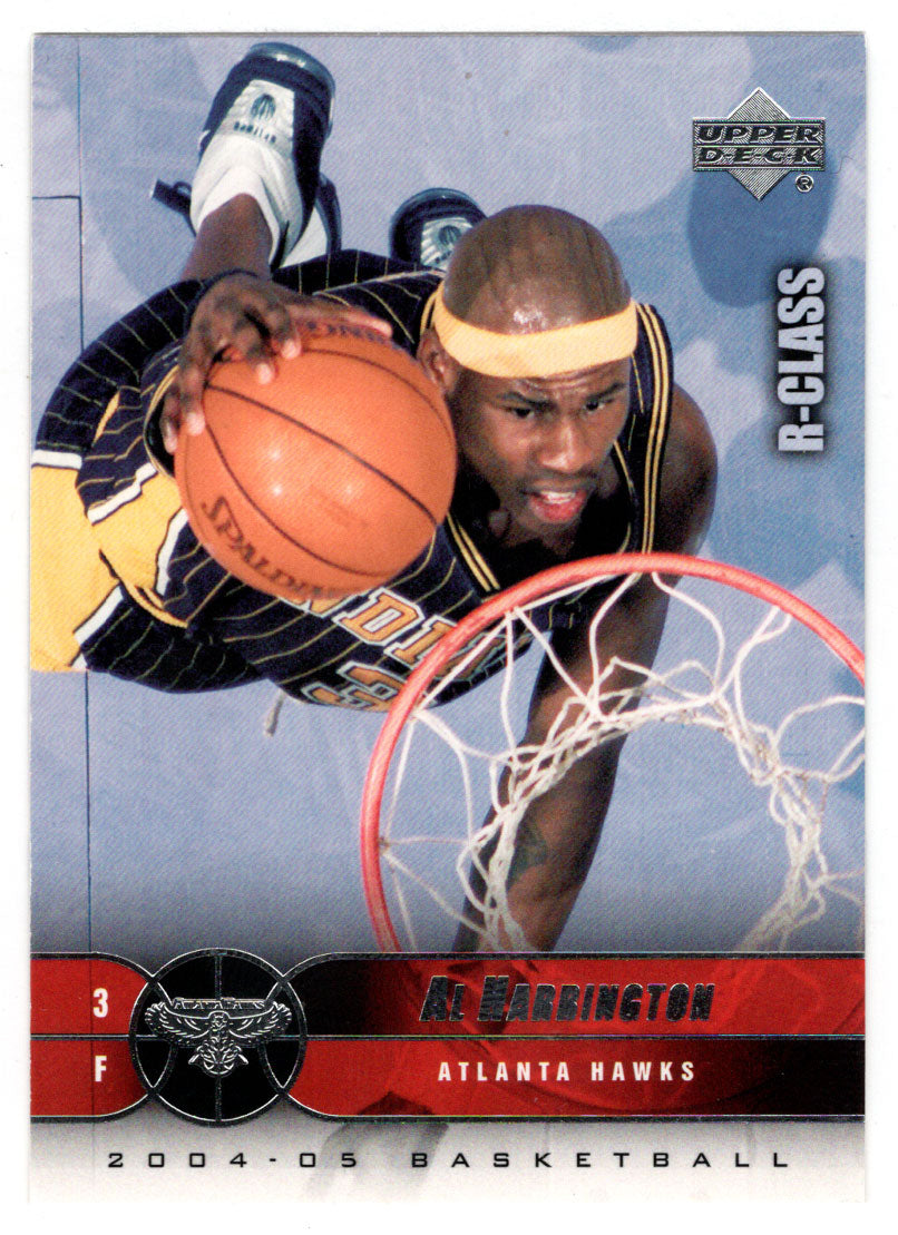 Al Harrington - Atlanta Hawks (NBA Basketball Card) 2004-05 Upper Deck R-Class # 2 Mint