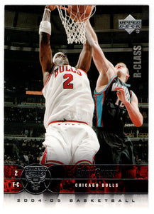 Eddy Curry - Chicago Bulls (NBA Basketball Card) 2004-05 Upper Deck R-Class # 10 Mint