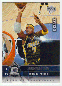 Jermaine O'Neal - Indiana Pacers (NBA Basketball Card) 2004-05 Upper Deck R-Class # 31 Mint