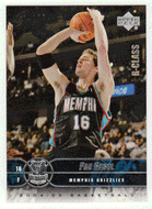 Pau Gasol - Memphis Grizzlies (NBA Basketball Card) 2004-05 Upper Deck R-Class # 40 Mint