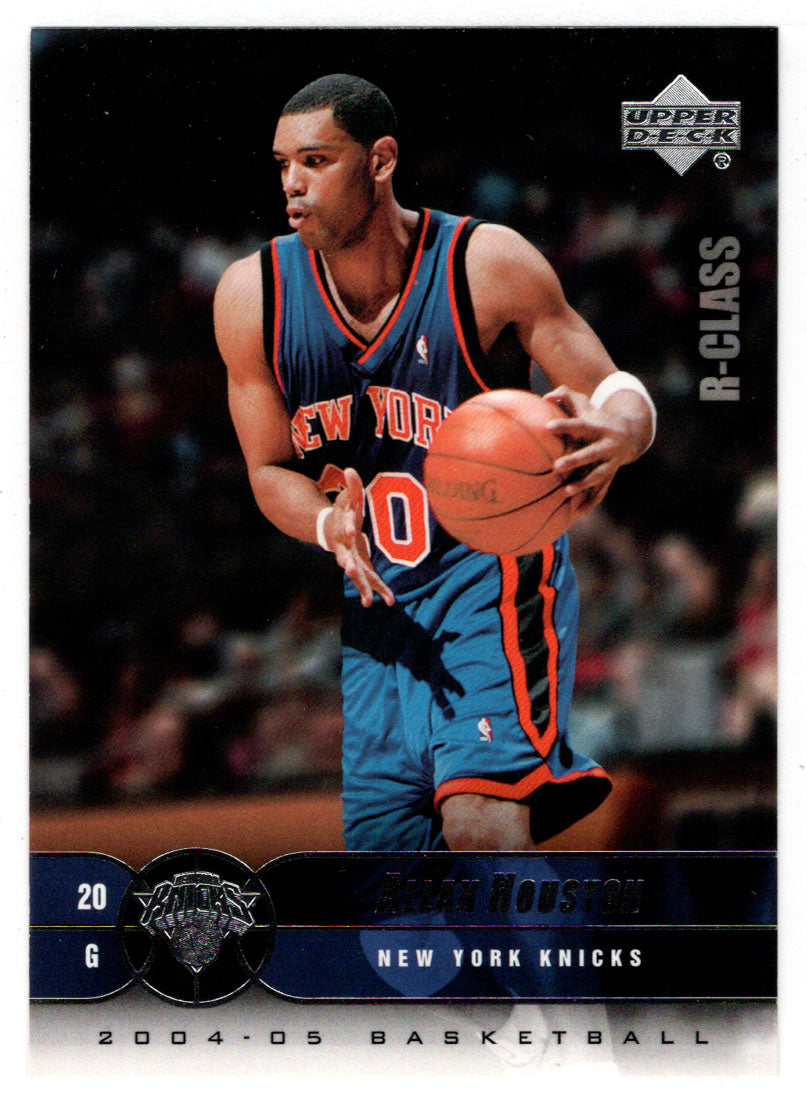 Allan Houston - New York Knicks (NBA Basketball Card) 2004-05 Upper Deck R-Class # 58 Mint