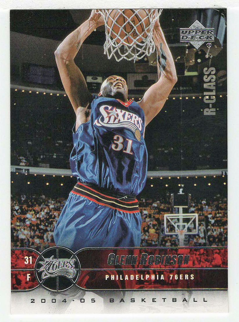 Glenn Robinson - Philadelphia 76ers (NBA Basketball Card) 2004-05 Upper Deck R-Class # 64 Mint