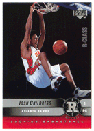 Josh Childress RC - Atlanta Hawks (NBA Basketball Card) 2004-05 Upper Deck R-Class # 96 Mint