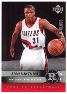 Sebastian Telfair RC - Portland Trail Blazers (NBA Basketball Card) 2004-05 Upper Deck R-Class # 101 Mint