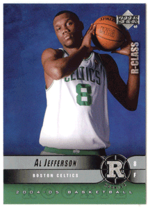 Al Jefferson RC - Boston Celtics (NBA Basketball Card) 2004-05 Upper Deck R-Class # 106 Mint