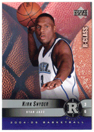 Kirk Snyder RC - Utah Jazz (NBA Basketball Card) 2004-05 Upper Deck R-Class # 107 Mint