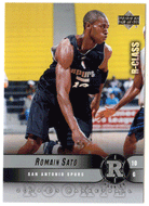 Romain Sato RC - San Antonio Spurs (NBA Basketball Card) 2004-05 Upper Deck R-Class # 131 Mint