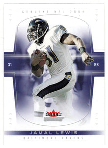 Jamal Lewis - Baltimore Ravens (NFL Football Card) 2004 Fleer Genuine # 5 Mint