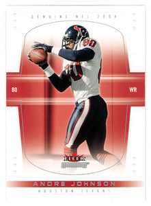 Andre Johnson - Houston Texans (NFL Football Card) 2004 Fleer Genuine # 17 Mint