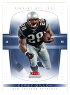Corey Dillon - New England Patriots (NFL Football Card) 2004 Fleer Genuine # 40 Mint
