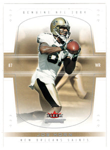 Joe Horn - New Orleans Saints (NFL Football Card) 2004 Fleer Genuine # 55 Mint