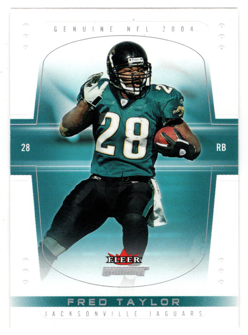 Fred Taylor - Jacksonville Jaguars (NFL Football Card) 2004 Fleer Genuine # 58 Mint