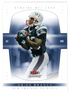 Deion Branch - New England Patriots (NFL Football Card) 2004 Fleer Genuine # 63 Mint