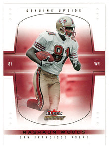 Rashaun Woods 68/500 RC - San Francisco 49ers (NFL Football Card) 2004 Fleer Genuine # 90 Mint