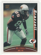 Chris Brazzell - British Columbia Lions (CFL Football Card) 2004 Pacific # 2 Mint